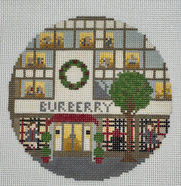 Gingham Stitchery KDS-154 Burberry Round