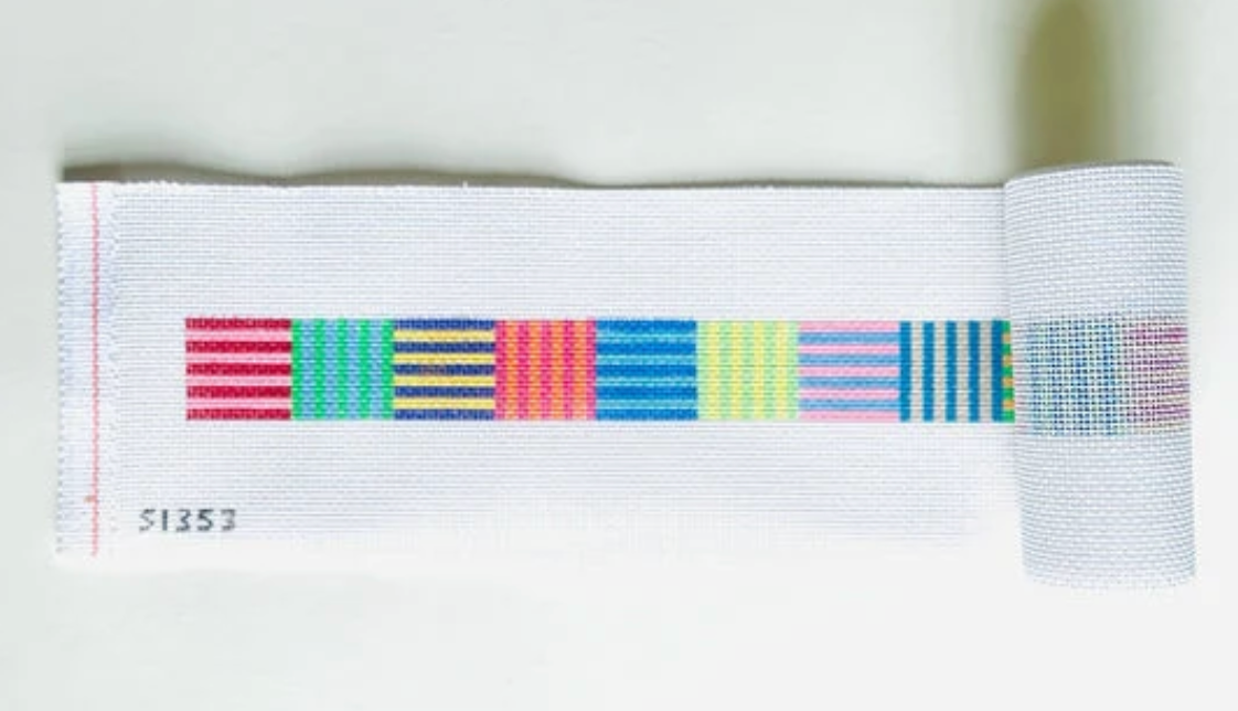 Stitch It's SI-353 -Abstract Stripes Purse Strap/Belt