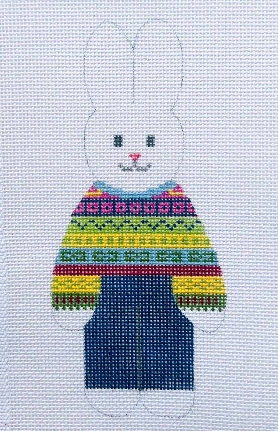 Stitch It's SI-225E - Blue Pants Bunny