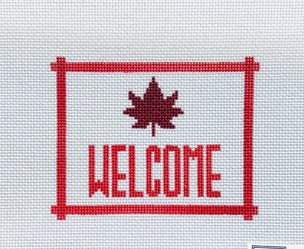 KCN Designers KCD-5092 Welcome Sign Leaf