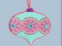 Nash and Daughters ND-194 Mid-century Mod Ornament-starburst circles