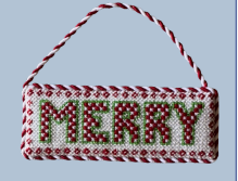 Nash and Daughters ND-24 Merry Checkerboard Letters