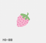 Nash and Daughters ND-188 Small Pink Strawberry
