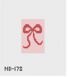 Nash and Daughters ND-178 Bow-pink and red