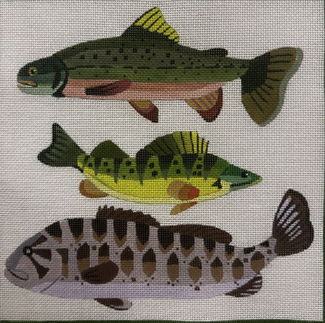 Alice Peterson AP8100 Three Fish