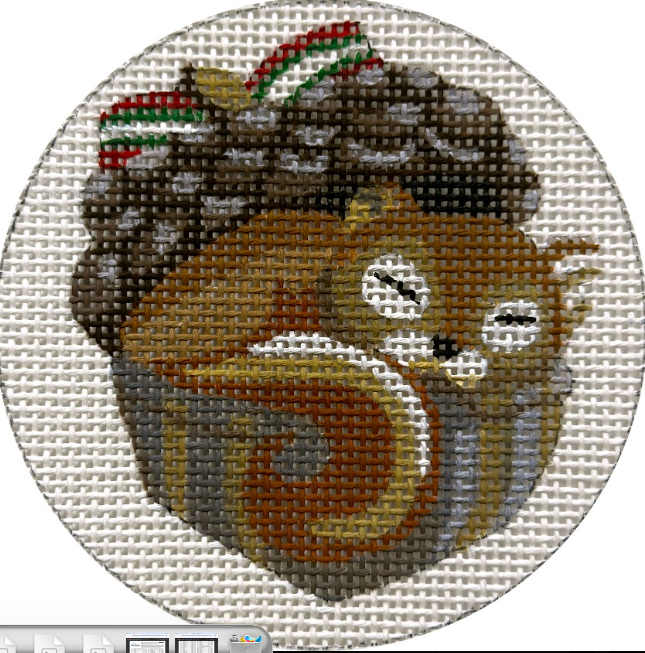 Alice Peterson x707 Chipmunk in Acorn