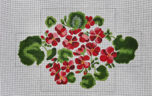 Susan Roberts BE1258-Geraniums,Brick Cover