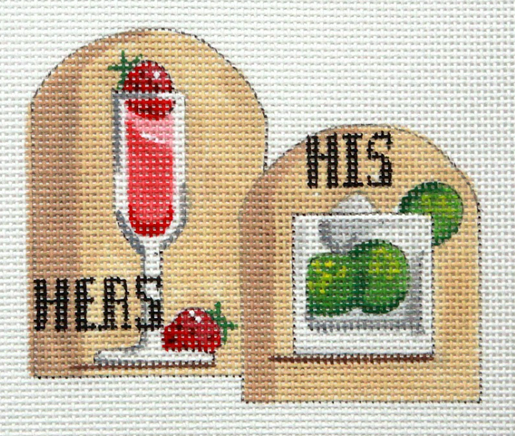 Alice Peterson AP8087 His and Hers Drinks