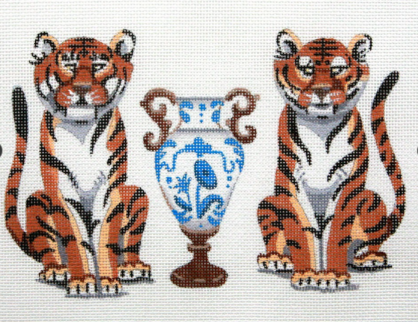 Alice Peterson AP8097 Tigers and Vase