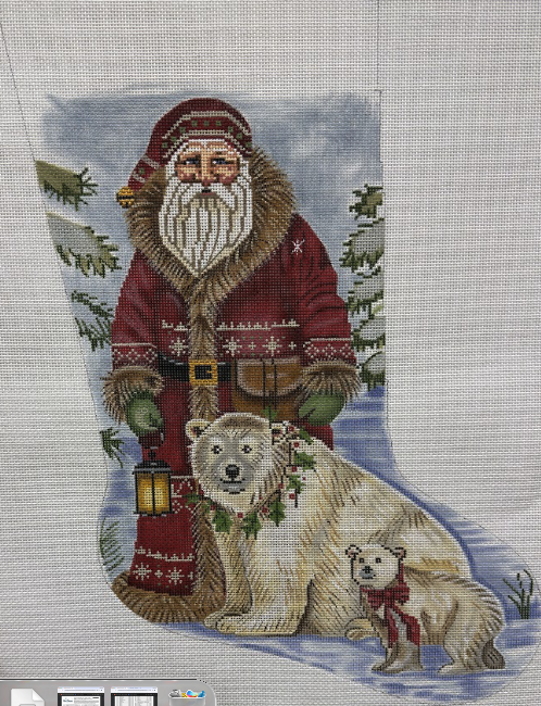 Gayla Elliott GE739 Polar Bear Stocking