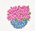 Penny Linn Designs PLD-211 Ginger Jar Hydrangeas - Pink