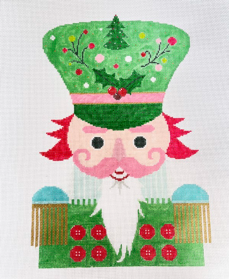 Blueberry Point 26-427 Green Nutcracker Pillow