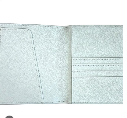 Rachel Barri Passport Leather - Ice Blue