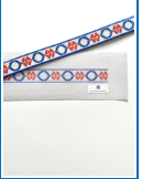 Little Stitches Summer Social Belt - red