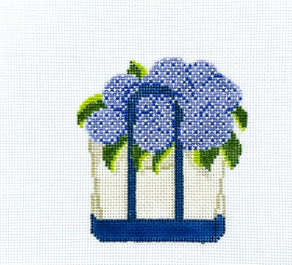 Wheelhaus WN-BT-127 Blue Hydrangea Tote