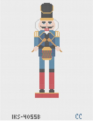 Initial K Studio IKS 4055B Nutcracker Ornament Drums