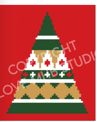Lovemhbstudios EHD101-1 Christmas Tree 13