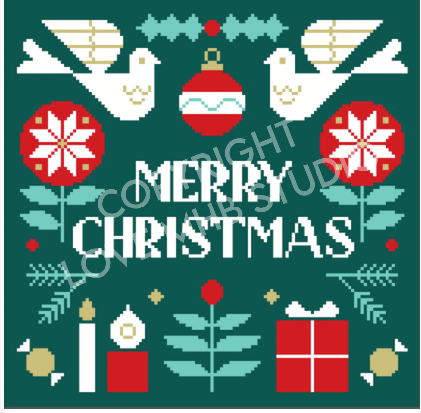 Lovemhbstudios EHD106 Merry Christmas