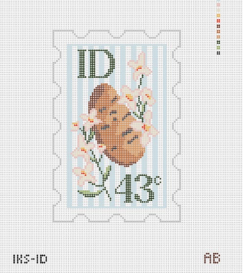 Initial K Studio IKS ID Idaho Stamp