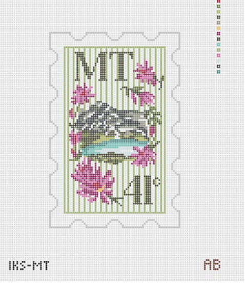 Initial K Studio IKS MT Montana Stamp