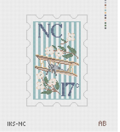 Initial K Studio IKS NC North Caroline Stamp