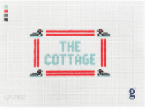 Goodpoint Needlepoint GP-202 The Cottage Mini Sign