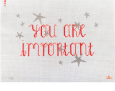 Goodpoint Needlepoint ET-49 You Are Important