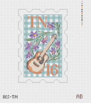 Initial K Studio IKS TN Tennessee Stamp
