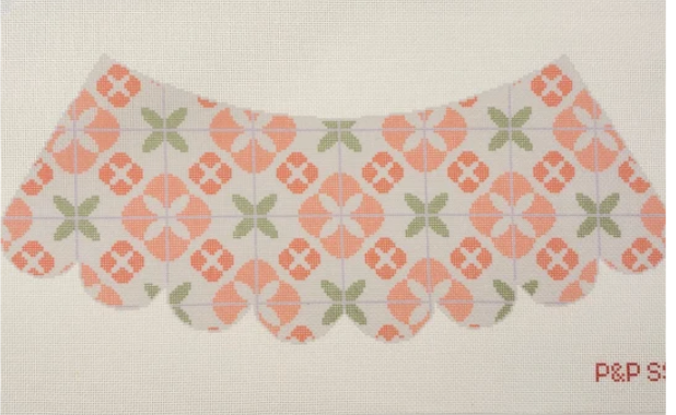 Penny and Penny SS6 Tangerine Tile Lampshade