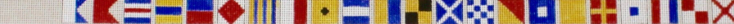 Elm Tree Designs Nautical Flag Belt Khaki 13 mesh