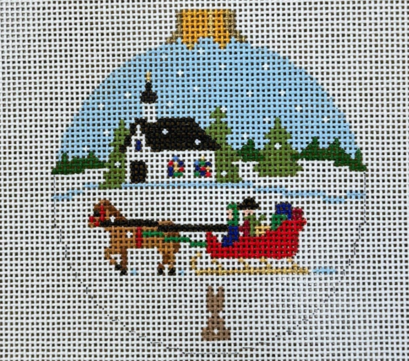 Alice Peterson SR 7282-13 mesh Sleigh Ride and Church