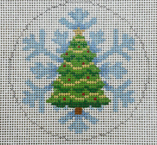 Alice Peterson SR 5377-13 mesh Snowflake Christmas Tree