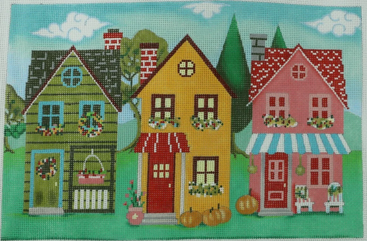 A Stitch In Time ASIT060 Fall Houses