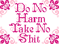 Mopsey Designs Tiff &amp; Tide Do No Harm (Pink) TT-02.2