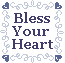 Mopsey Designs Tiff &amp; Tide Bless Your Heart (Mini) TT-03.2
