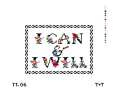 Mopsey Designs Tiff &amp; Tide I Can and I Will TT-06