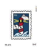 Mopsey Designs Tiff &amp; Tide Lighthouse Stamp TT-07