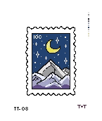 Mopsey Designs Tiff &amp; Tide Mountain Stamp TT-08
