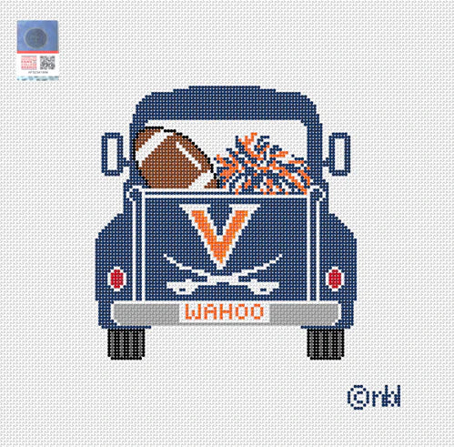 Needlepoint by Laura Virginia Vintage Truck
