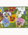 Whimsy and Grace Wg11661N Pansy Needle Case