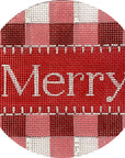 Alice Peterson x436 Merry Gingham in Red