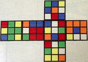 A Bradley ab224 3D Rubik's Cube – Stitch by Stitch