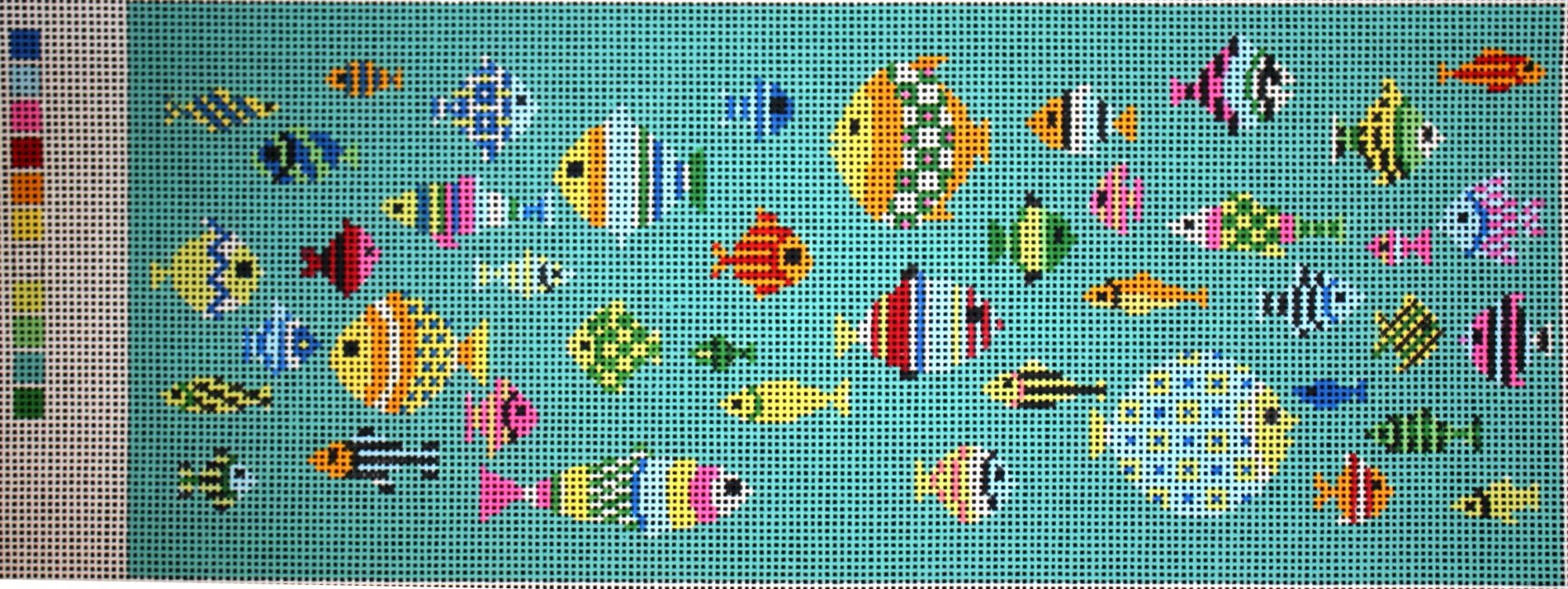 A Stitch In Time ASIT026 Lots of Fishies