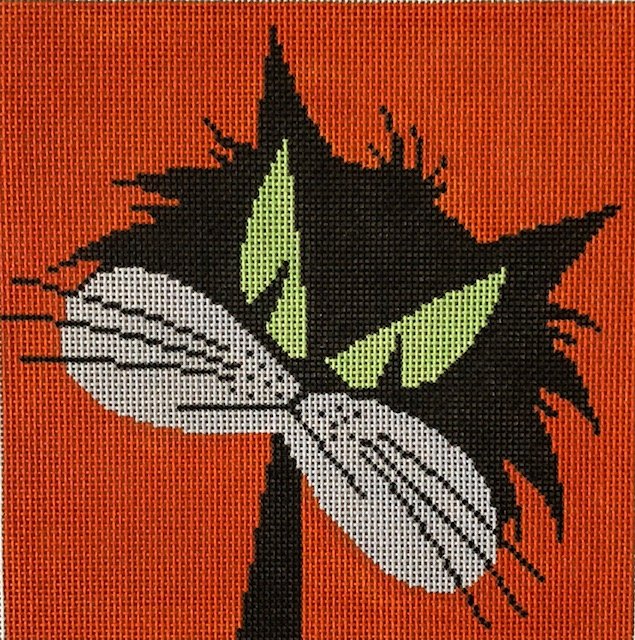 A Stitch In Time ASIT080 Orange Cat