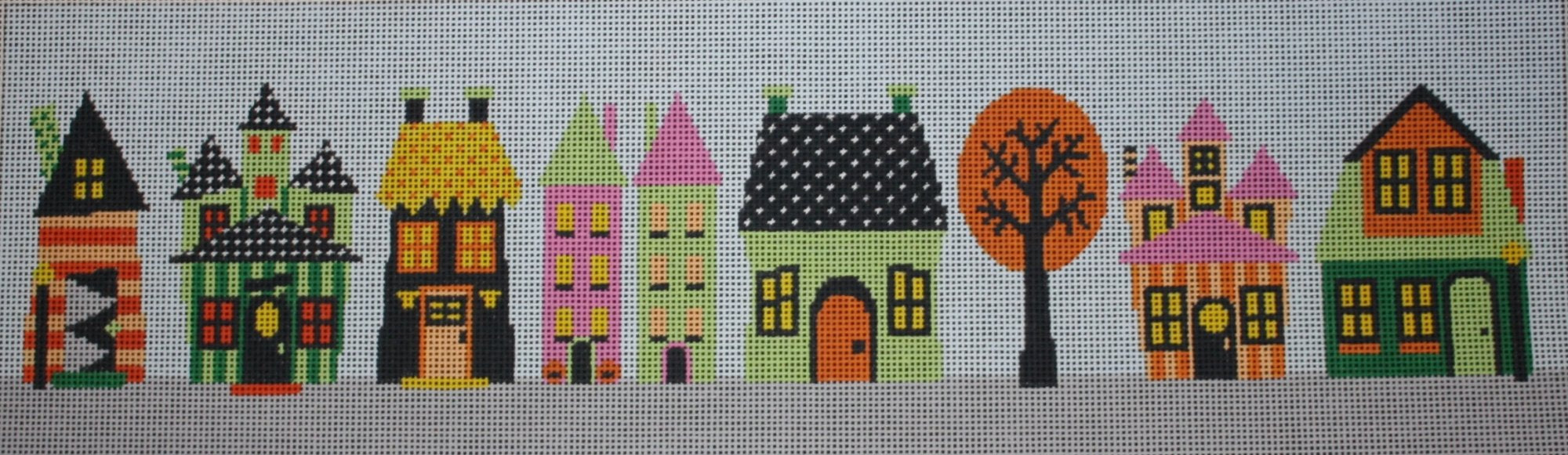A Stitch In Time ASIT082 Halloween Village