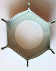 Threaded and Tipsy Light Blue Snap Tray