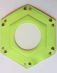 Threaded and Tipsy Lime Green Snap Tray