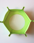 Threaded and Tipsy Lime Green Snap Tray