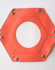 Threaded and Tipsy Coral/Pink Snap Tray
