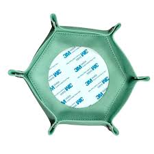 Threaded and Tipsy Mint Green Snap Tray